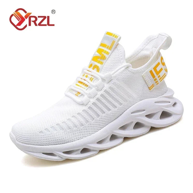 Unisex oddychające sneakersy do biegania – lekkie casualowe buty sportowe