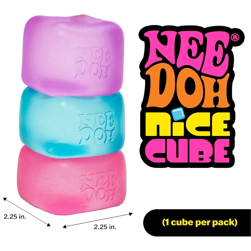 Zabawka antystresowa NeeDoh Jellyfish & Cube Squishy