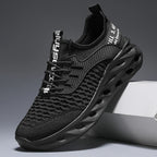 Męskie buty do biegania i chodzenia z siateczki Air Mesh – oddychające, lekkie, antypoślizgowe buty sportowe do treningu