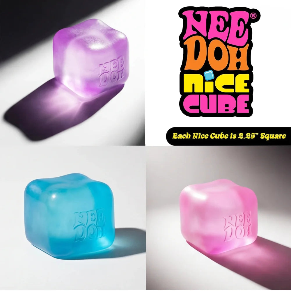 Zabawka antystresowa NeeDoh Jellyfish & Cube Squishy