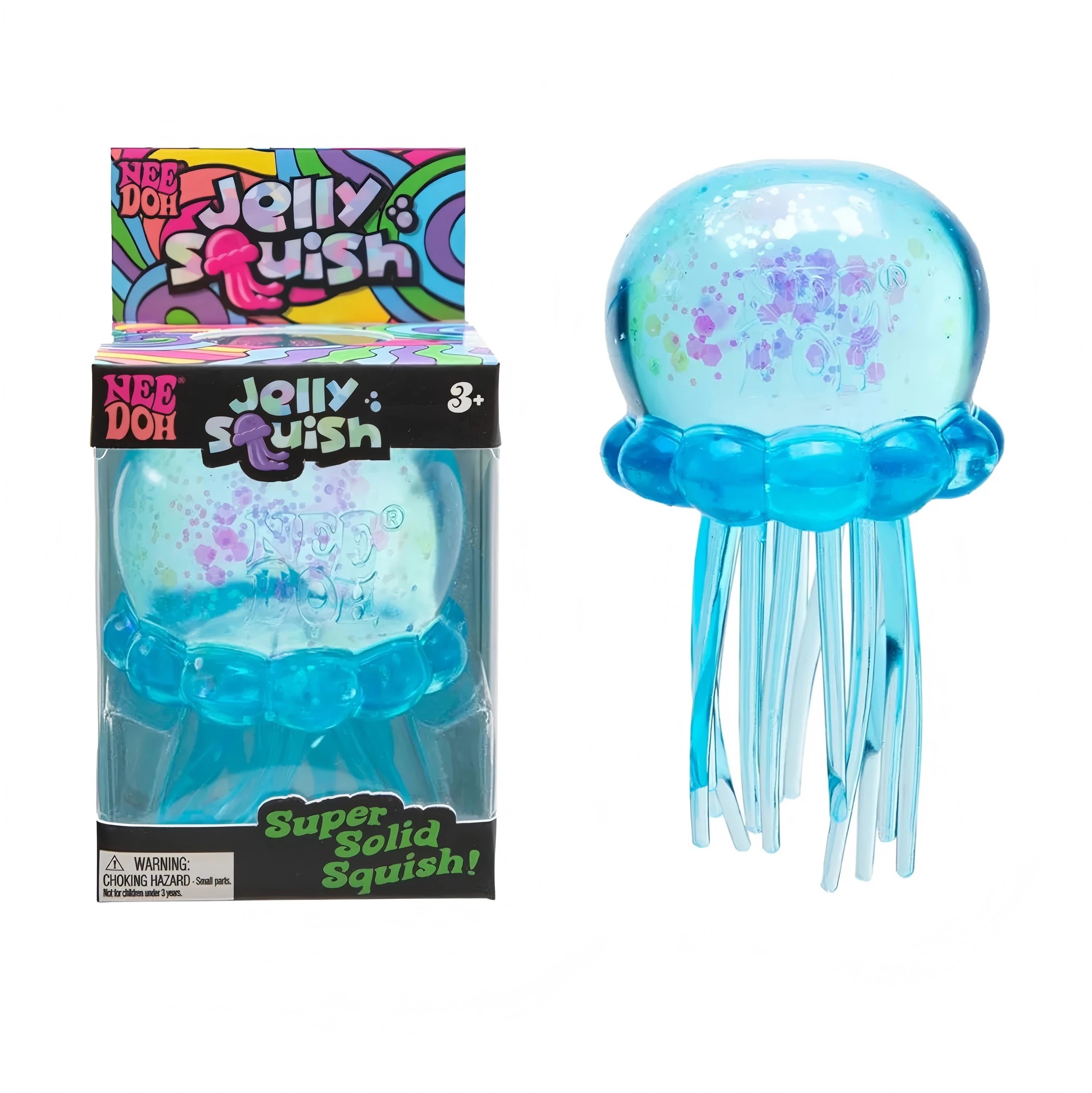 Zabawka antystresowa NeeDoh Jellyfish & Cube Squishy