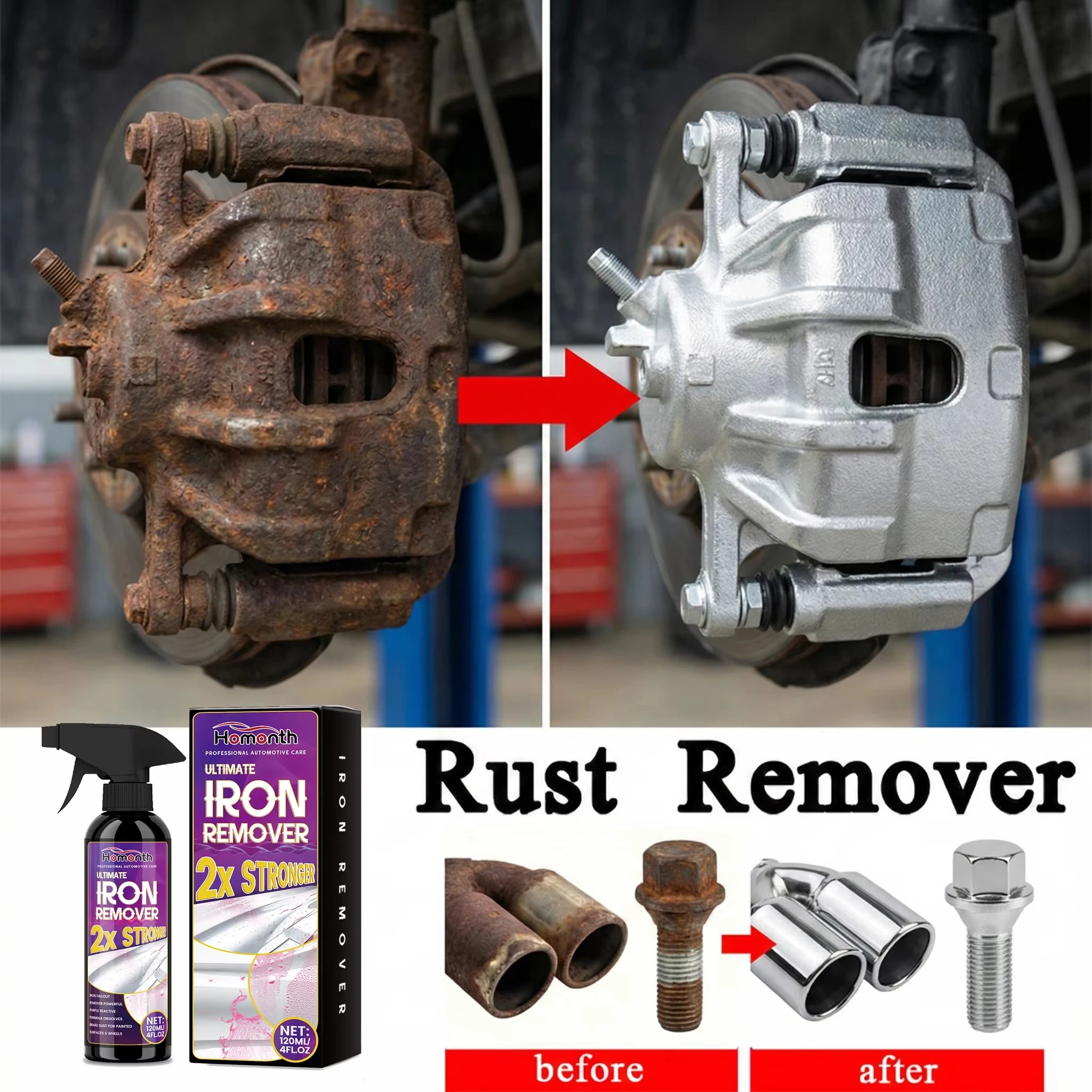 RustGon iron Pro™ – natychmiastowy środek do usuwania rdzy