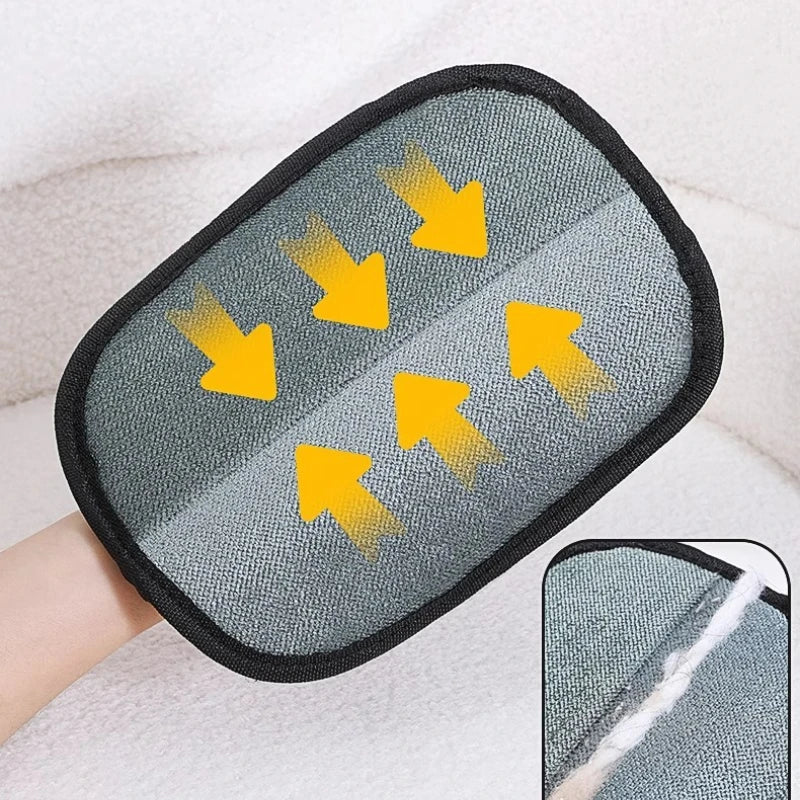 Guante reutilizable para eliminar pelo de mascotas en ropa y muebles