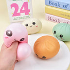 Kolorowa zabawka antystresowa Dumpling Squishy – powoli rosnąca piłka do dekompresji