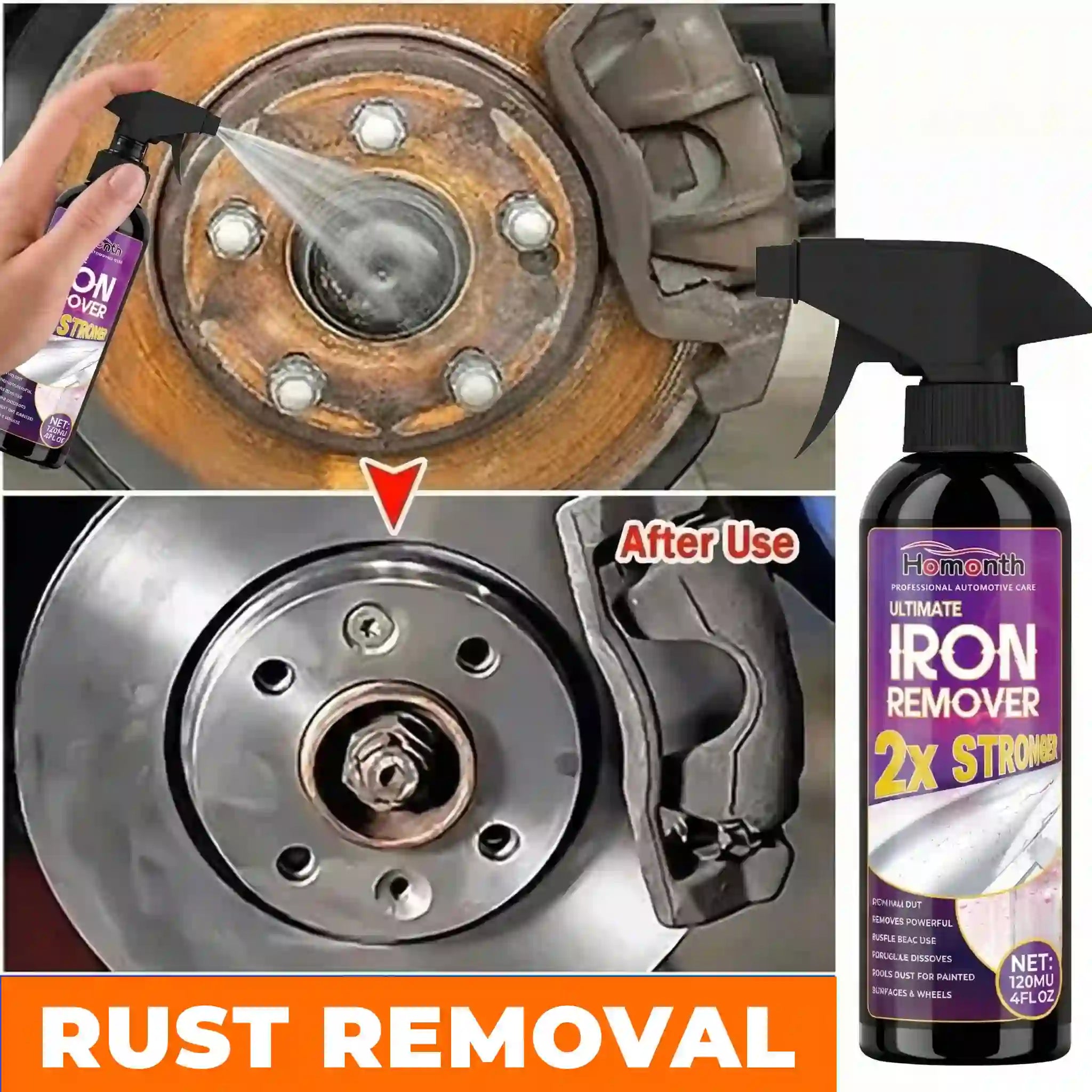 RustGon iron Pro™ – natychmiastowy środek do usuwania rdzy
