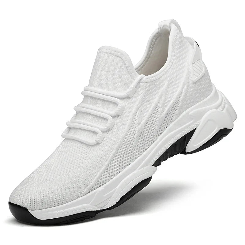 Men’s Height Increasing Sneakers – 10cm 8cm 6cm Elevator Casual Shoes