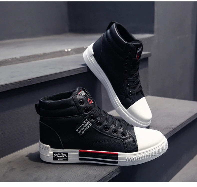 Męskie oddychające casualowe buty sportowe – lekkie sneakersy w stylu koreańskim
