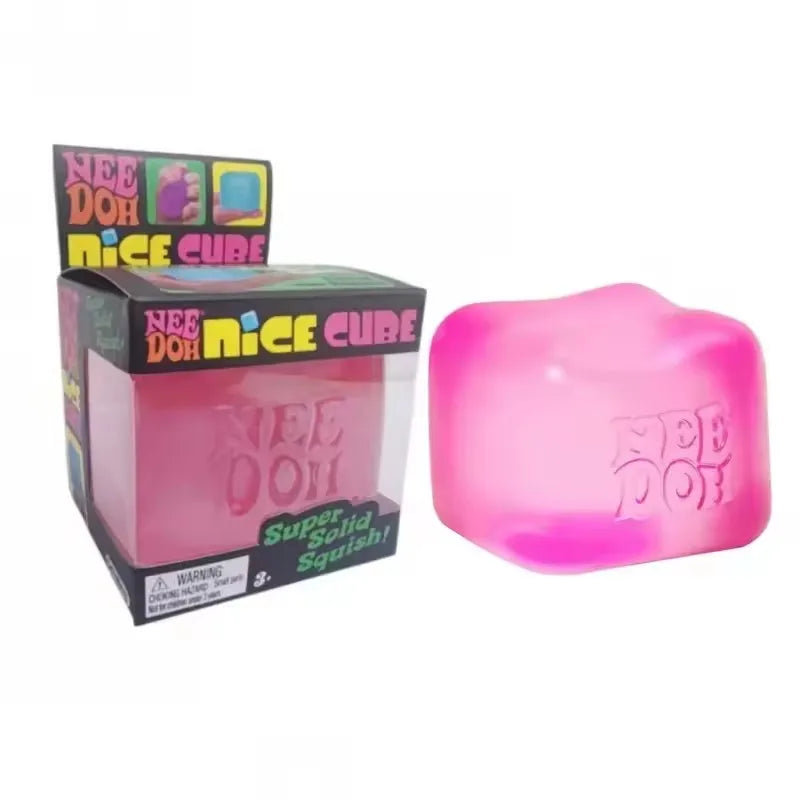 Zabawka antystresowa NeeDoh Jellyfish & Cube Squishy