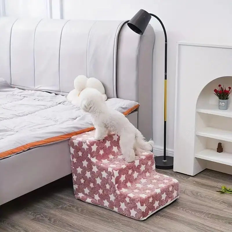 Rampa de Escada de Espuma Antiderrapante para Cachorros e Gatos