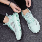 Unisex oddychające sneakersy do biegania – lekkie casualowe buty sportowe