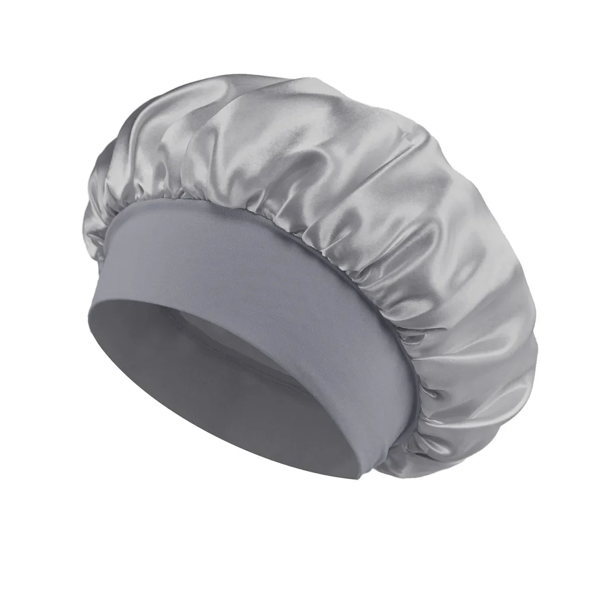 Dames satijnen haar bonnet – zijden slaapmuts met elastische band
