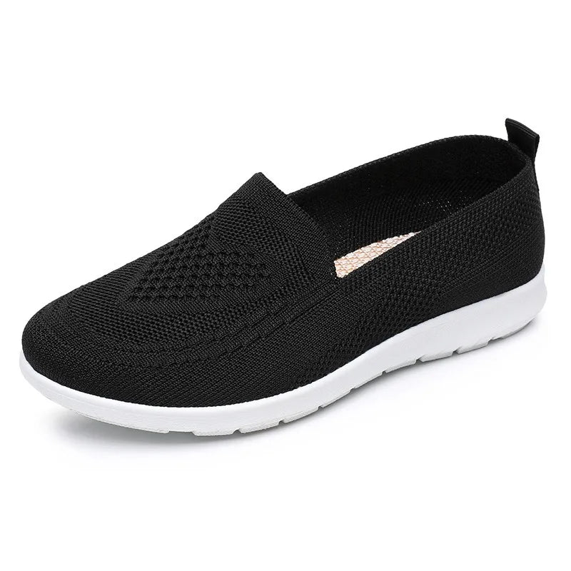 Damskie casualowe sneakersy – oddychające buty na wiosnę i lato, miękki niski krój, idealne do chodzenia na zewnątrz