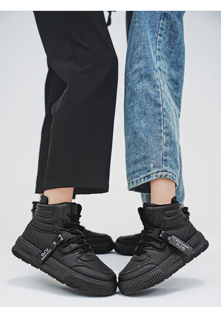 Miejskie wysokie casualowe sneakersy dla mężczyzn i kobiet