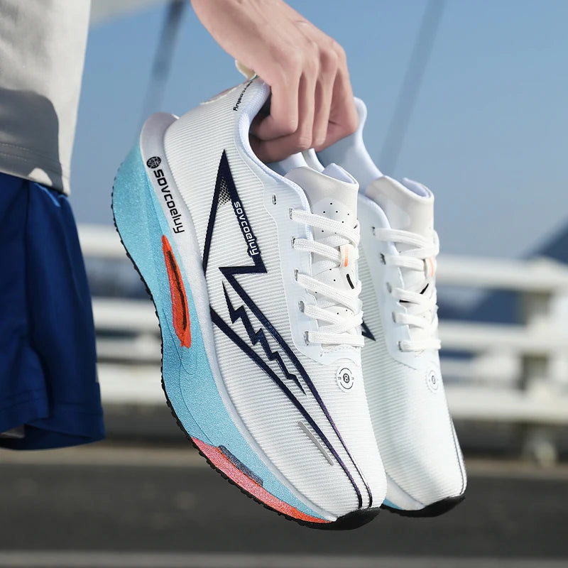 Unisex siateczkowe buty sportowe do biegania – lekkie, oddychające sneakersy do chodzenia Główne zdjęcie produktu