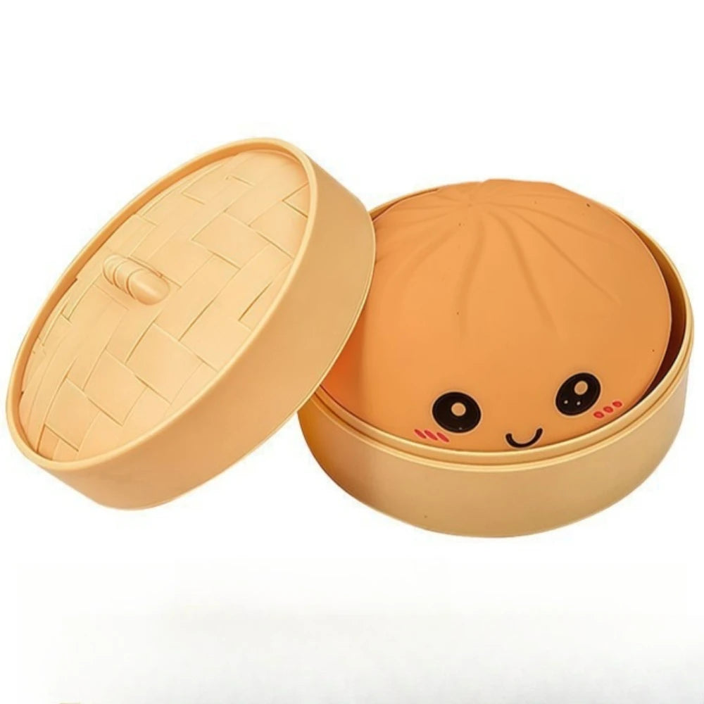 Kolorowa zabawka antystresowa Dumpling Squishy – powoli rosnąca piłka do dekompresji