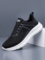 Męskie oddychające siateczkowe buty do biegania – lekkie, antypoślizgowe sneakersy sportowe