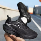 Męskie buty do biegania z karbonową płytką – lekkie sneakersy sportowe z poduszką powietrzną