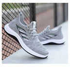 Męskie oddychające siateczkowe buty sportowe – lekkie casualowe sneakersy do biegania