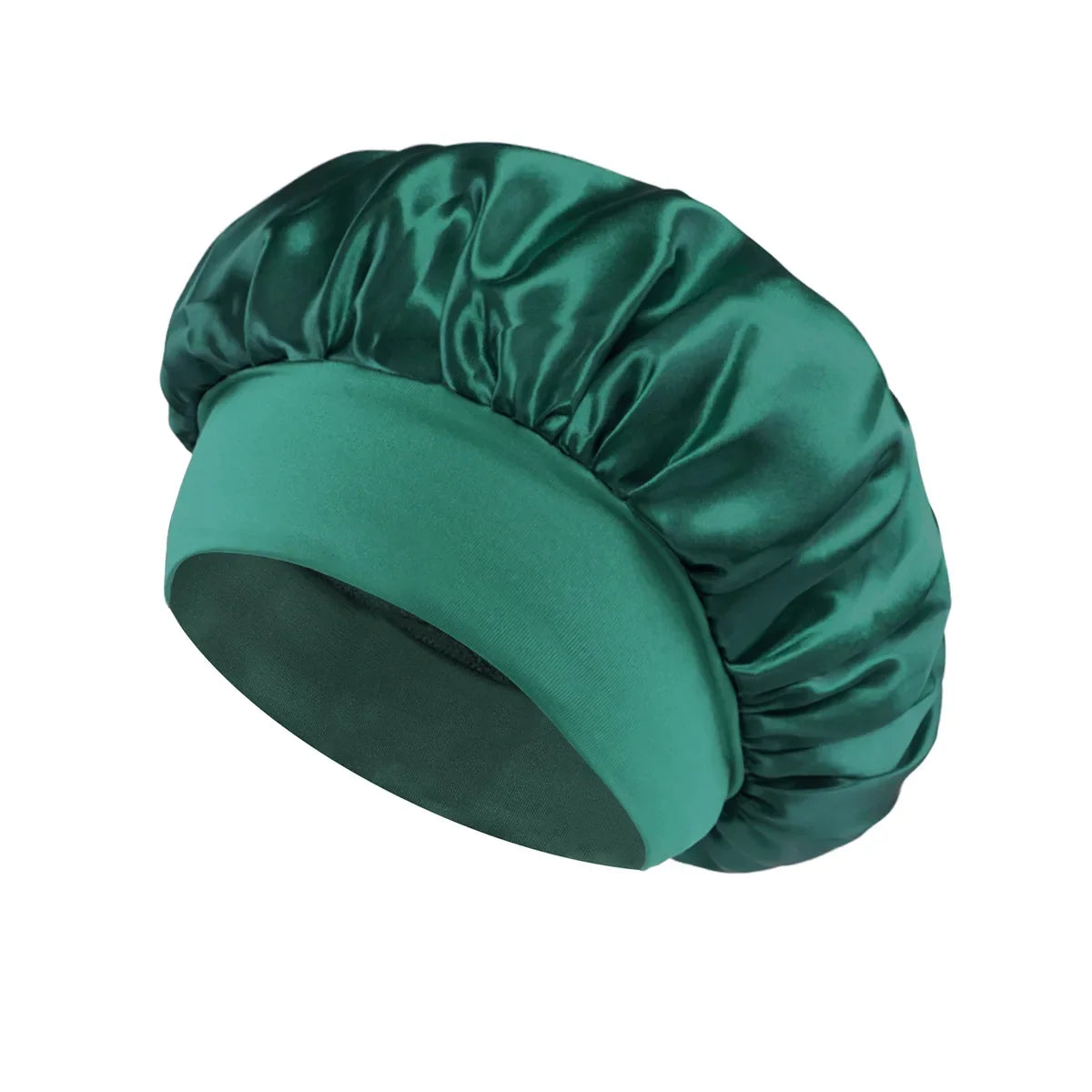 Dames satijnen haar bonnet – zijden slaapmuts met elastische band