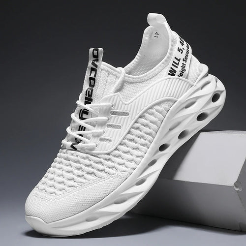 Męskie buty do biegania i chodzenia z siateczki Air Mesh – oddychające, lekkie, antypoślizgowe buty sportowe do treningu