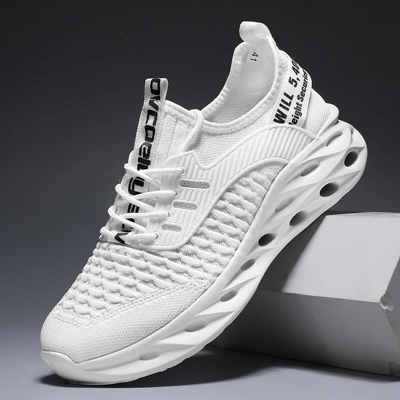 Męskie buty do biegania i chodzenia z siateczki Air Mesh – oddychające, lekkie, antypoślizgowe buty sportowe do treningu Główne zdjęcie produktu