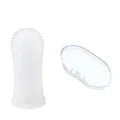 Spazzolino per cani a dito in silicone morbido
