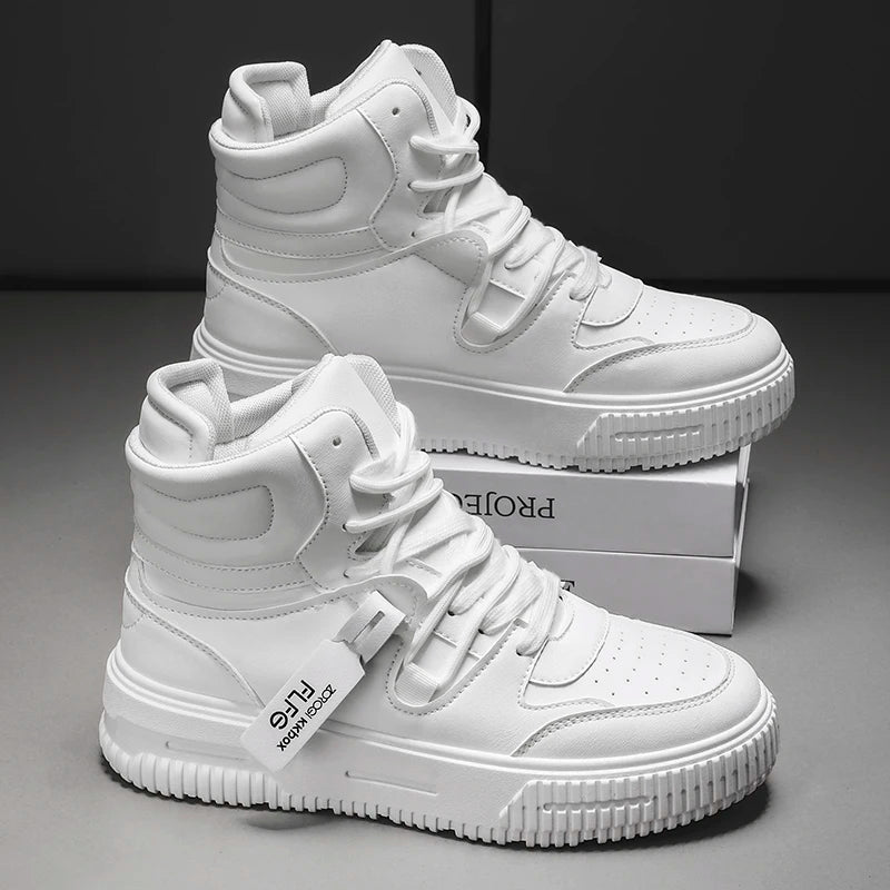 Miejskie wysokie casualowe sneakersy dla mężczyzn i kobiet