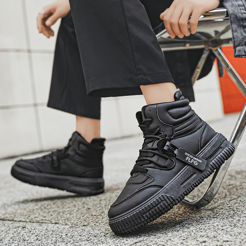 Miejskie wysokie casualowe sneakersy dla mężczyzn i kobiet