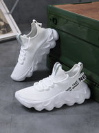 Męskie outdoorowe buty do wędrówek i biegania – lekkie casualowe sneakersy sportowe