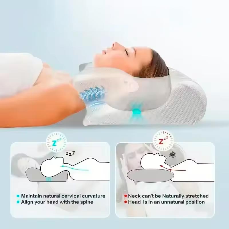 Poduszka ergonomiczna do podparcia szyi SleepPro™ Główne zdjęcie produktu