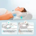 SleepPro™ Ergonomisch kussen voor nekwervelondersteuning