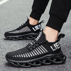 Unisex oddychające sneakersy do biegania – lekkie casualowe buty sportowe