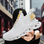 Unisex oddychające sneakersy do biegania – lekkie casualowe buty sportowe