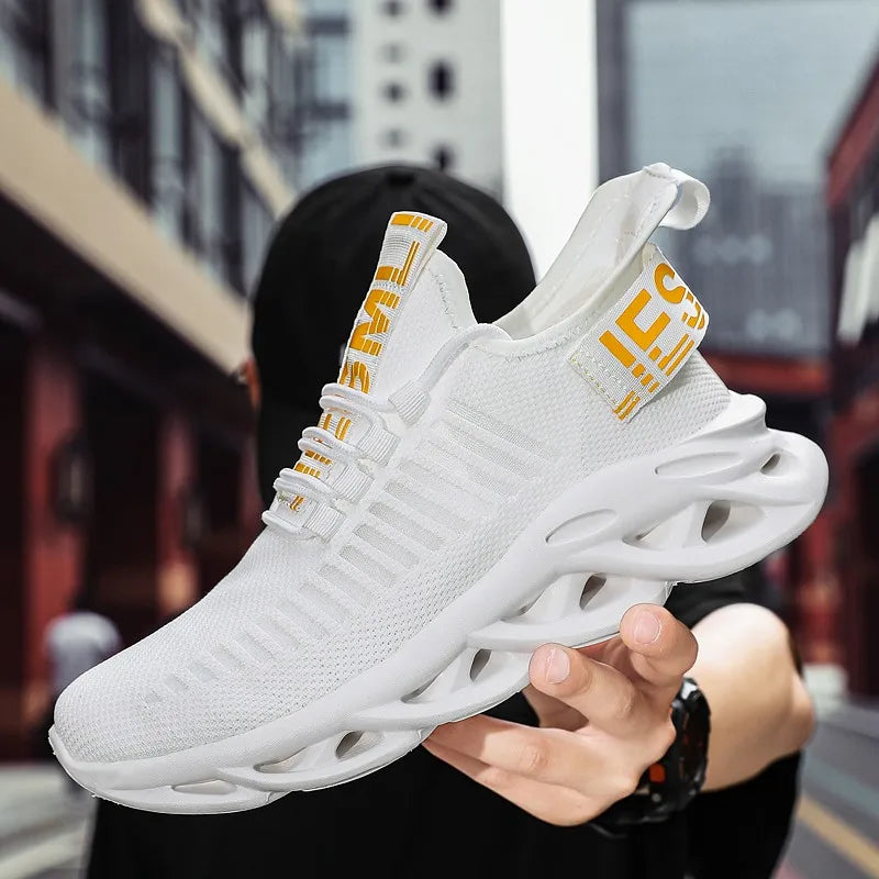 Unisex oddychające sneakersy do biegania – lekkie casualowe buty sportowe Główne zdjęcie produktu
