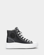 Unisex wysokie sneakersy z płótna – oddychające casualowe buty na sznurowadła dla mężczyzn i kobiet