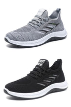 Męskie oddychające siateczkowe buty sportowe – lekkie casualowe sneakersy do biegania