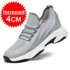 Men’s Height Increasing Sneakers – 10cm 8cm 6cm Elevator Casual Shoes