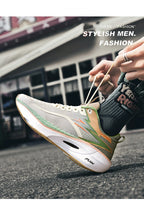 Męskie buty do biegania z karbonową płytką – lekkie sneakersy sportowe z poduszką powietrzną