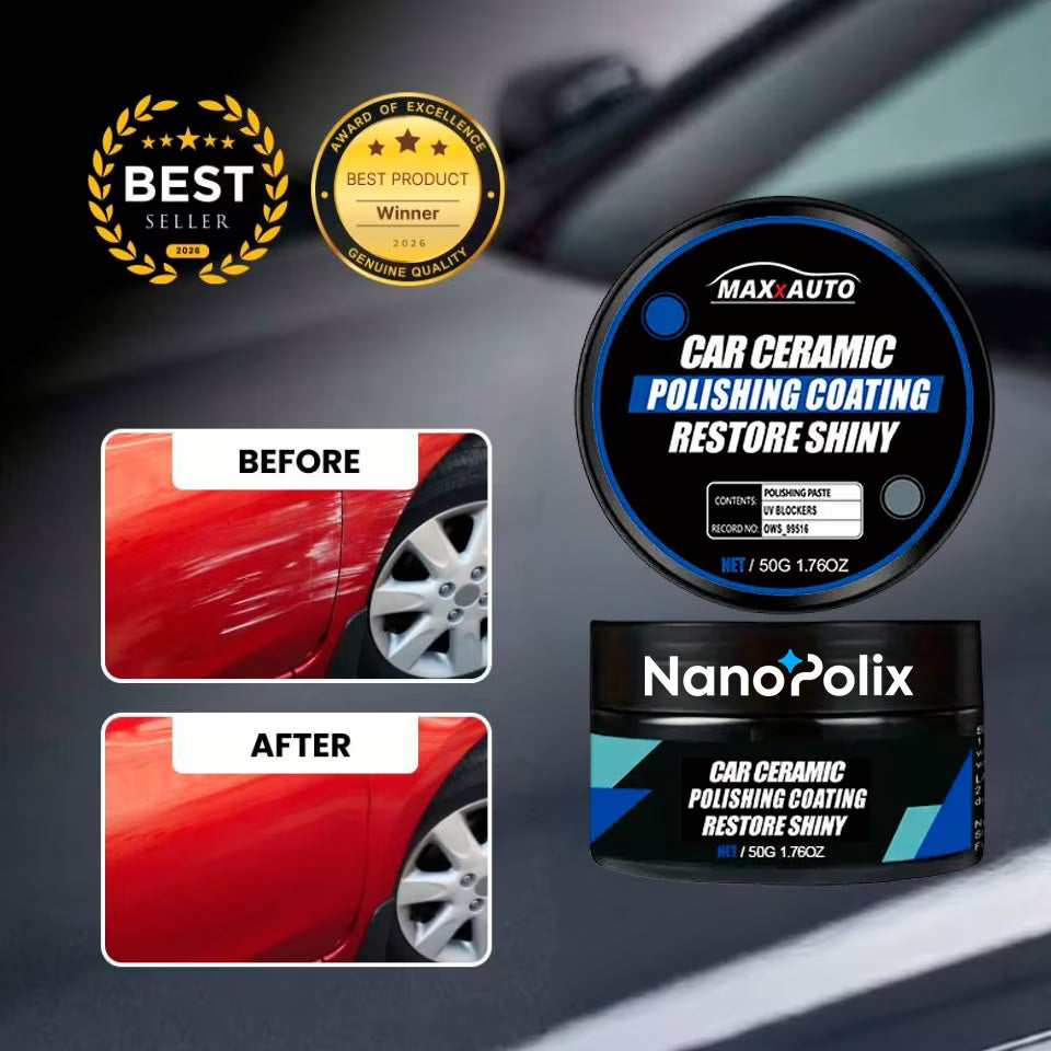 NanoPolix Cleans Scuffs, Stains, Scratches The Magic 60-Second Fix for All Car Scratches