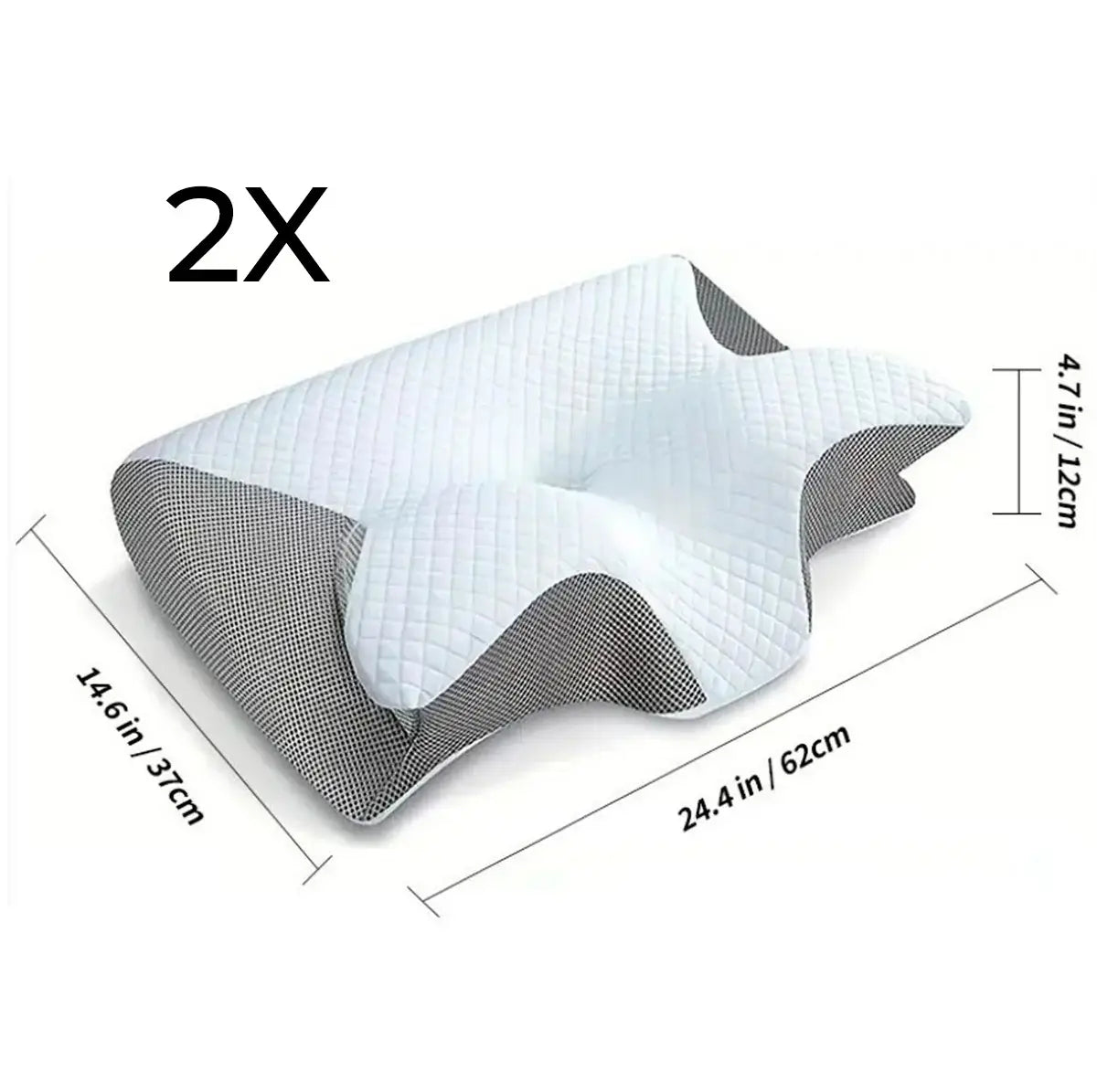 SleepPro™ Ergonomic Cervical Support Pillow